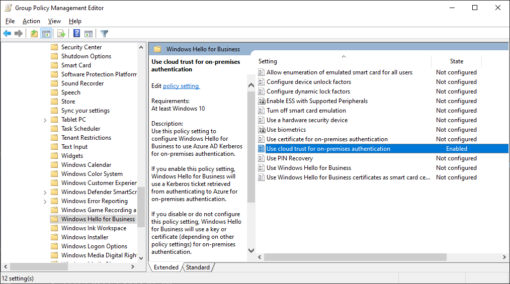 Windows Hello for Business - Cloud Kerberos Trust | WinAdmins Community ...